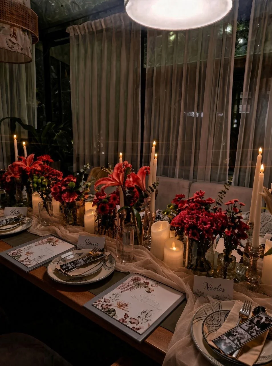 Set for a gathering